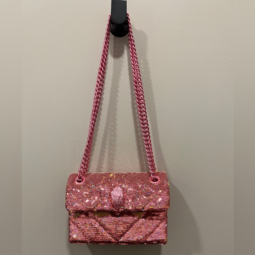 Kurt Geiger London mini Kensington sequins crossbody bag